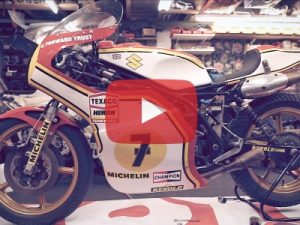 Video: Suzuki restores Barry Sheene 1976 world championship-winning XR14