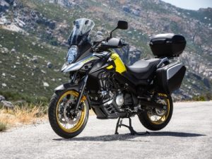 Free accessories worth £750 across Suzuki V-Strom range