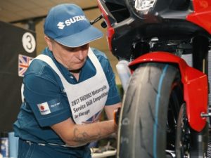 Suzuki GB master technician awarded runner-up spot in European competition