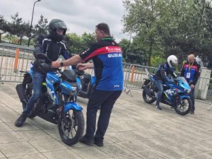 Suzuki pop-up shop a success as new riders get a taste for two-wheels