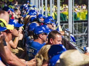 Suzuki grandstand returns as firm gears up for British Grand Prix