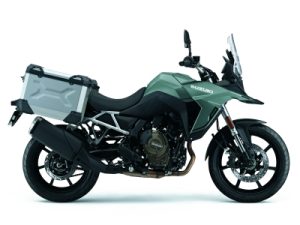 Venture further on the V-Strom 800RE with free panniers